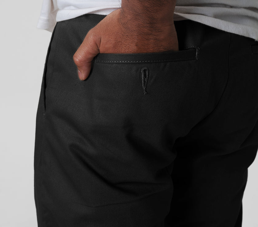 TORQUE BLACK - Workpants Cargo