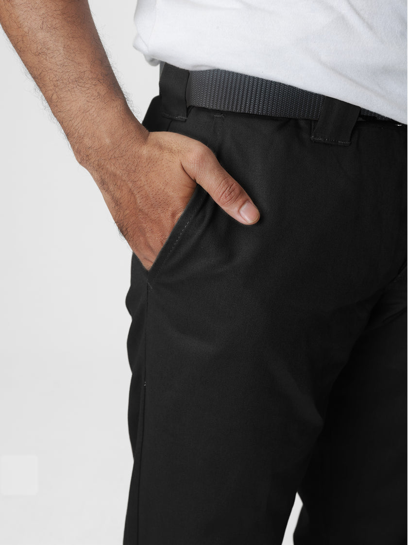 TORQUE BLACK - Workpants Cargo