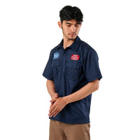Freon Workshirt Kemeja Lapangan Lengan Pendek Reguler Fit