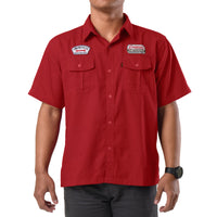Garnet Workshirt Kemeja Lapangan Lengan Pendek Reguler Fit