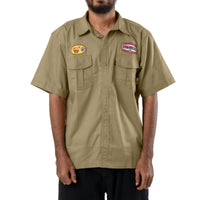 Grout Workshirt Kemeja Lapangan Lengan Pendek Reguler Fit