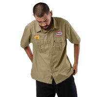 Grout Workshirt Kemeja Lapangan Lengan Pendek Reguler Fit
