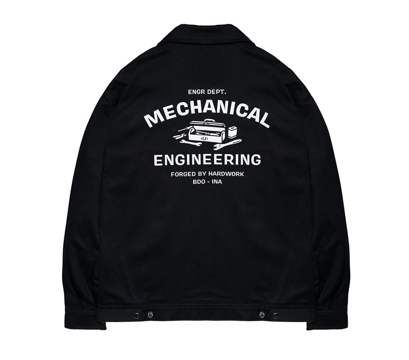 Helical Engr Dept Series Black Mechanical Workjacket