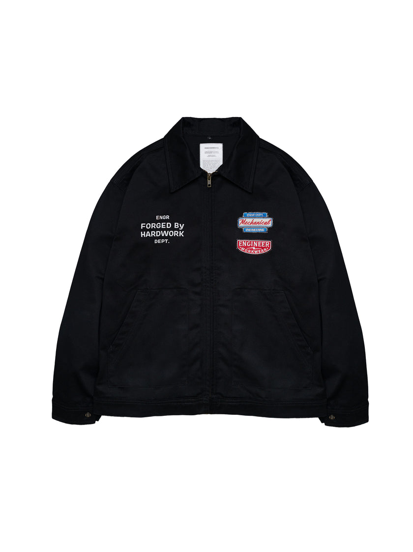 Helical Engr Dept Series Black Mechanical Workjacket