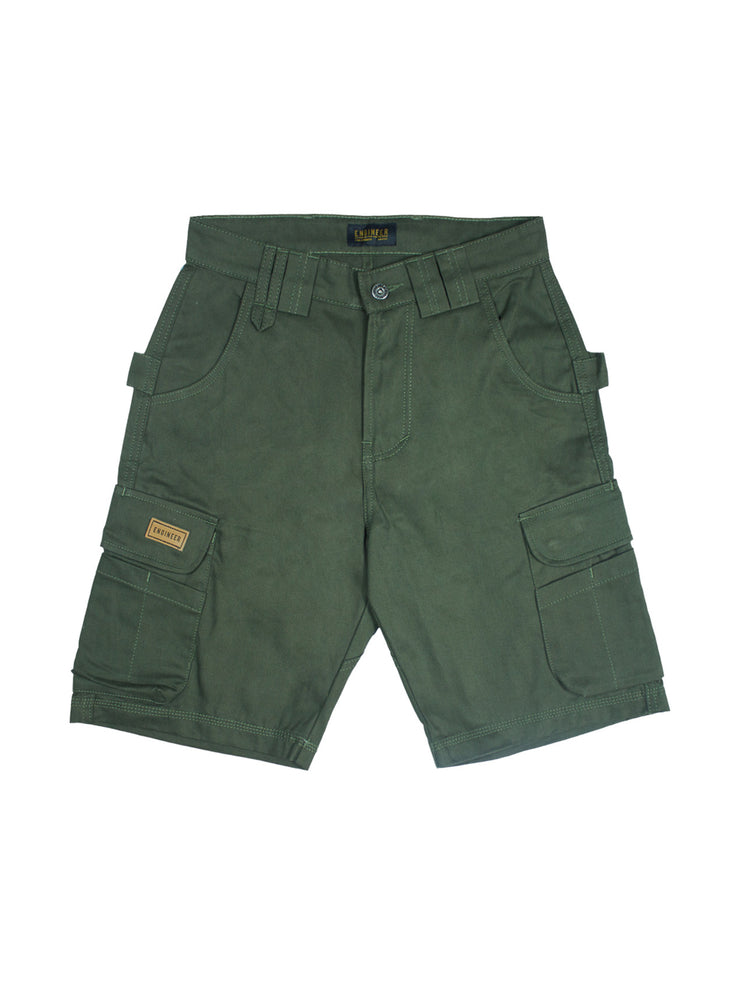 GRADER OLIVE - Short Cargo Workpants