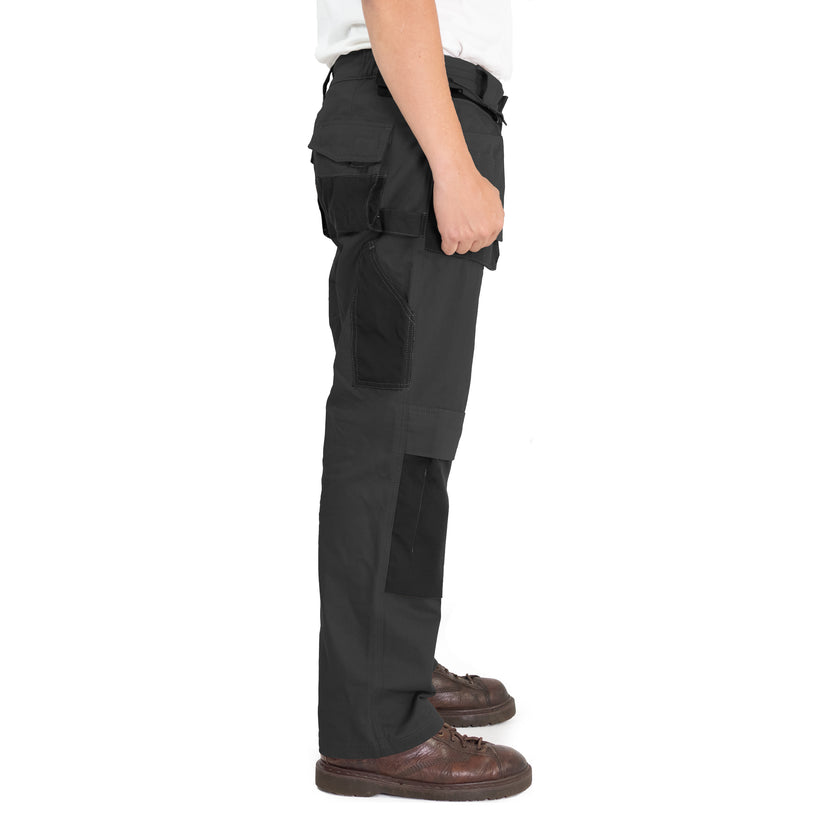 CARRIAGE BLACK - Cargo Workpants