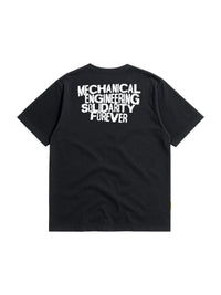 Gasket Engr Dept Series Black Mechanical Tshirt