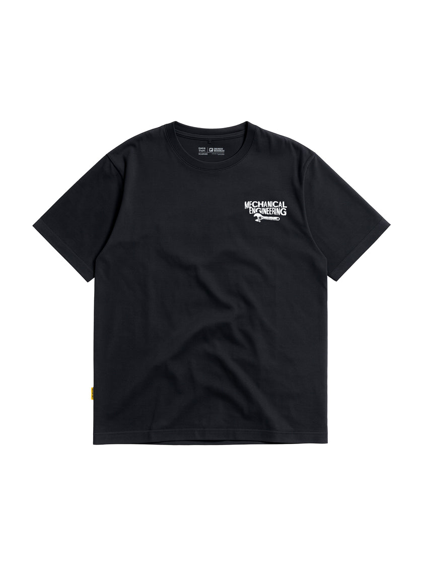 Gasket Engr Dept Series Black Mechanical Tshirt