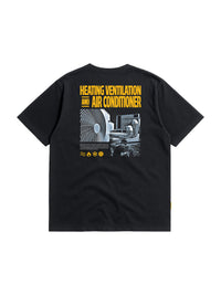 Thermo Engr Dept Series Black HVAC Tshirt