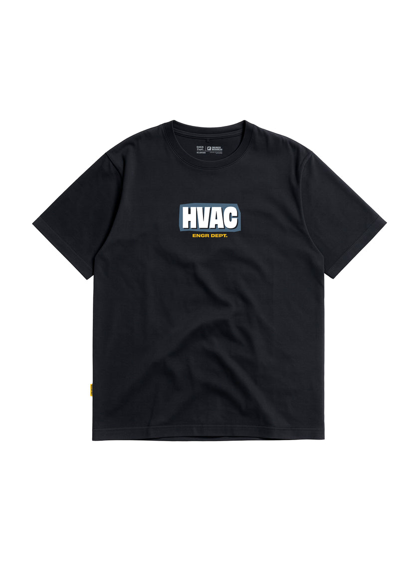 Thermo Engr Dept Series Black HVAC Tshirt