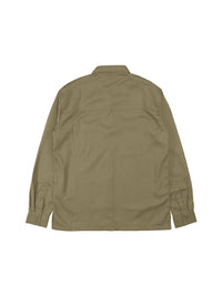 BASIC KHAKI LS - Workshirt Basic Regular