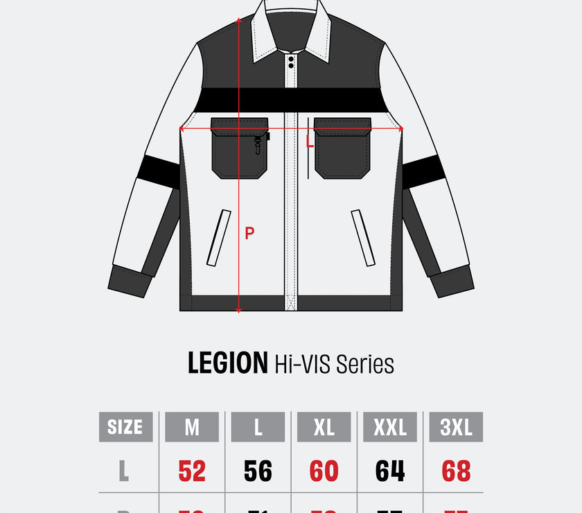 LEGION KHAKI- Safety Reflector Fieldshirt