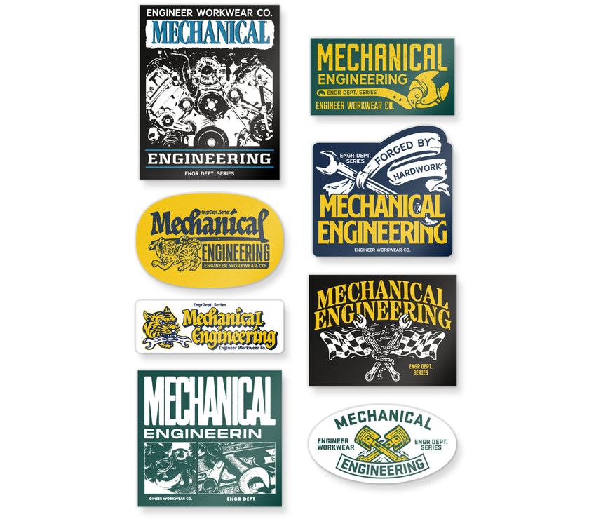 STICKER PACK - Eng Dept Series