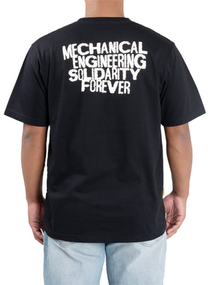 Gasket Engr Dept Series Black Mechanical Tshirt