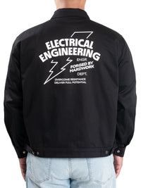 Stator Engr Dept Series Black Electrical Workjacket