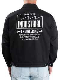 Buffer - Engr Dept Series Black Industrial Workjacket