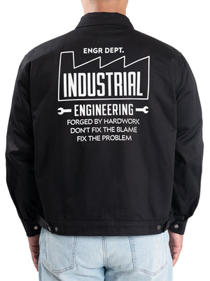 Buffer - Engr Dept Series Black Industrial Workjacket