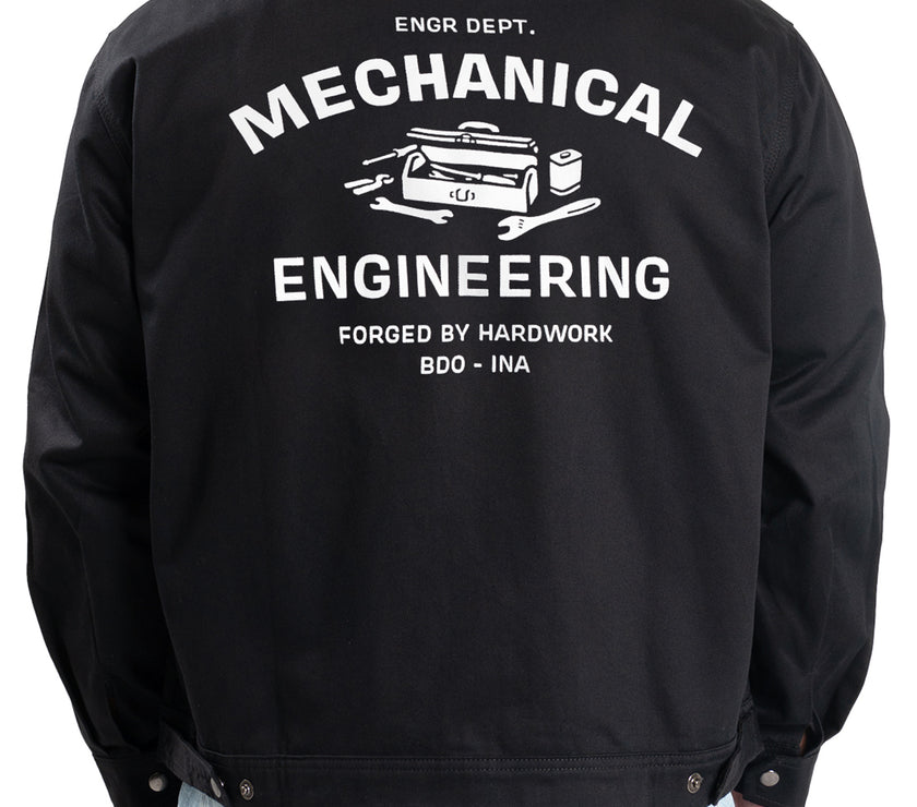Helical Engr Dept Series Black Mechanical Workjacket