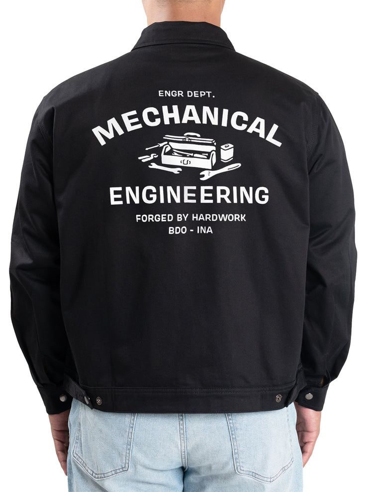 Helical Engr Dept Series Black Mechanical Workjacket