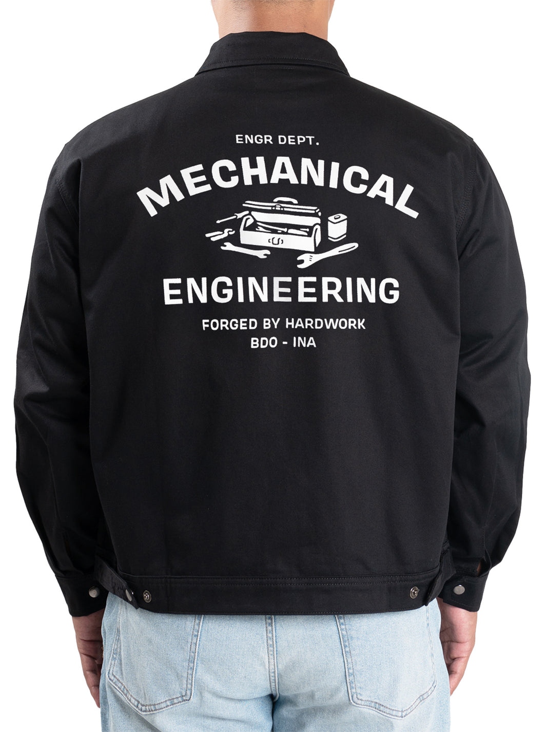 Helical Engr Dept Series Black Mechanical Workjacket