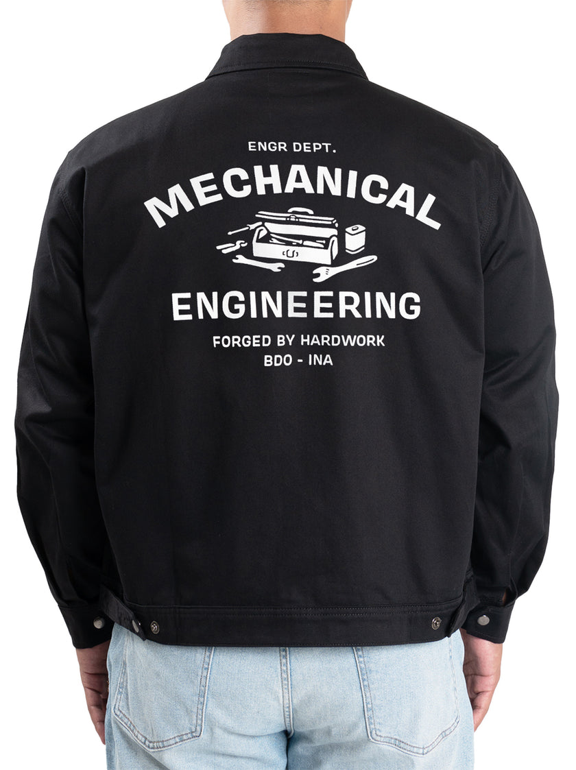 Helical Engr Dept Series Black Mechanical Workjacket
