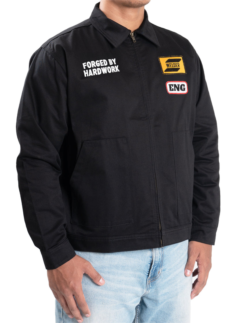 Brazing - Engr Dept Series Black Welder Workjacket