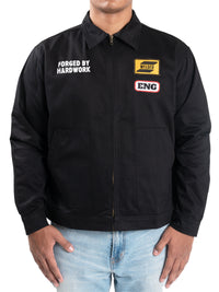 Brazing - Engr Dept Series Black Welder Workjacket