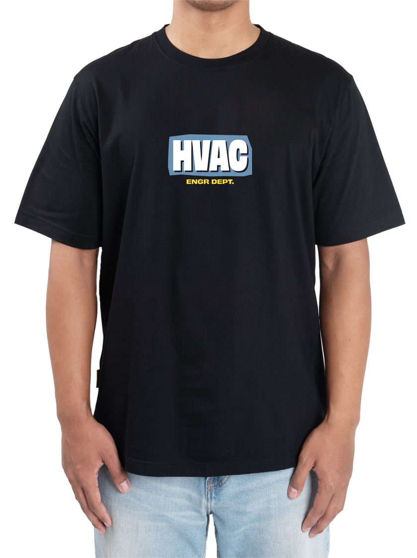 Thermo Engr Dept Series Black HVAC Tshirt