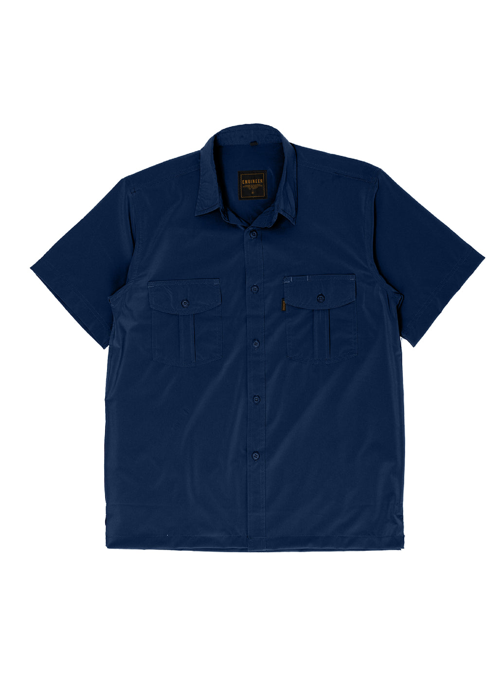 CRUDE NAVY - Workshirt Quickdry Reguler