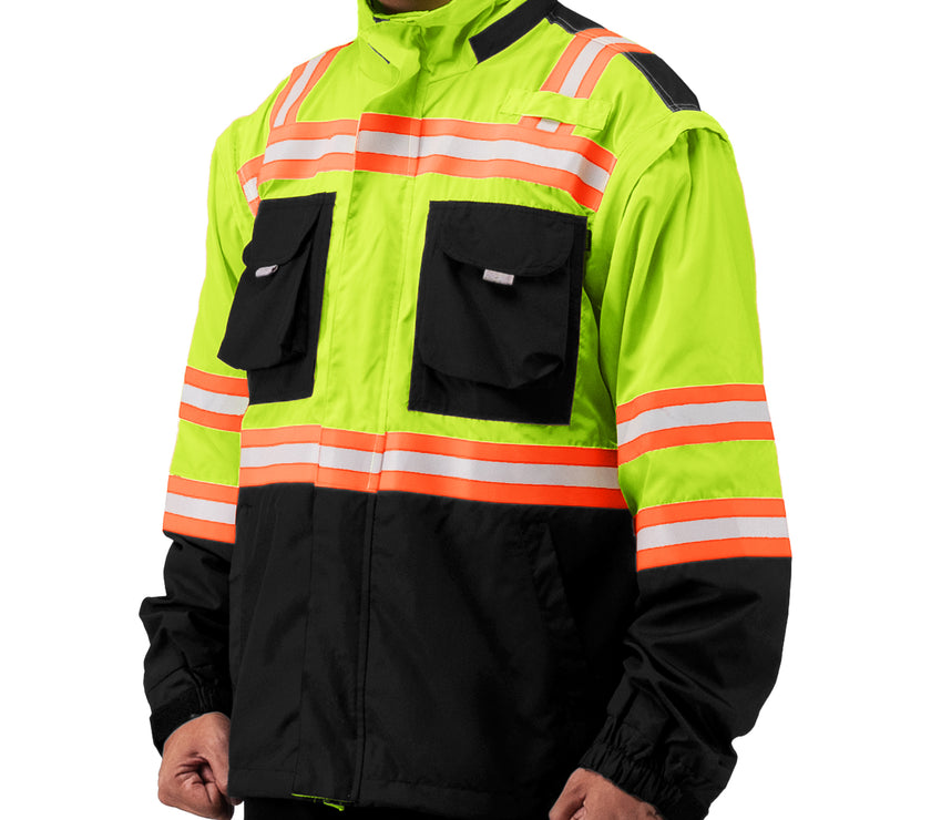 WEBBER GREEN - Safety Workjacket Hi-Vis Series