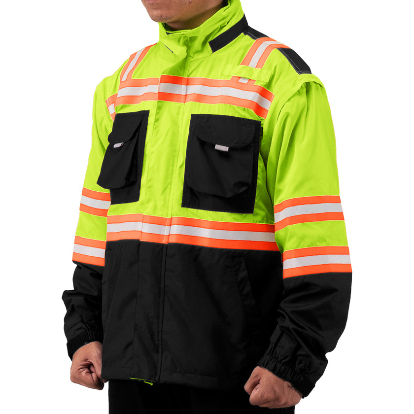 WEBBER GREEN - Safety Workjacket Hi-Vis Series