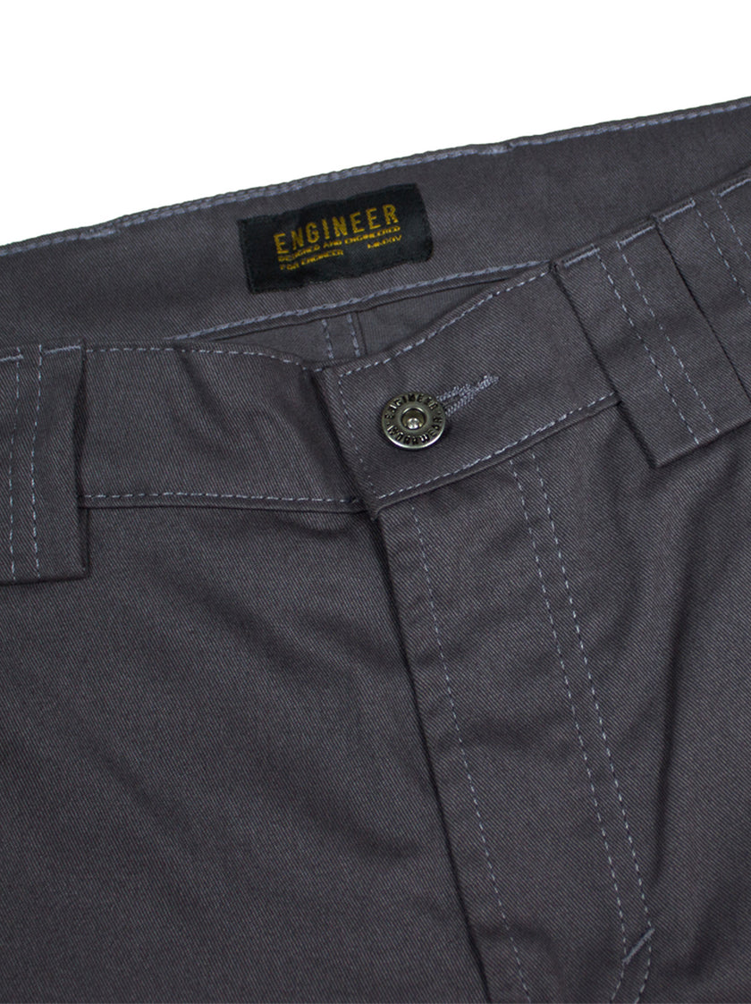 GRADER CHARCOAL - Short Cargo Workpants