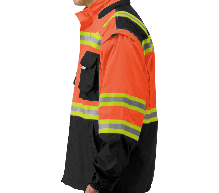 WEBBER ORANGE - Safety Workjacket Hi-Vis Series
