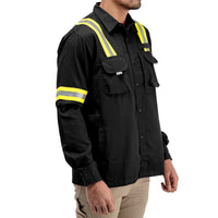 LOGGING BLACK - Safety Reflector Fieldshirt