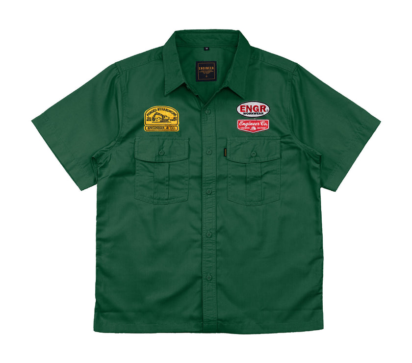 Struct Workshirt Kemeja Lapangan Lengan Pendek Reguler Fit