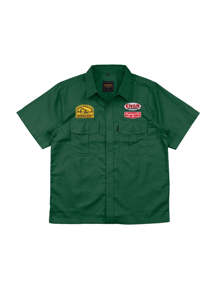 Struct Workshirt Kemeja Lapangan Lengan Pendek Reguler Fit