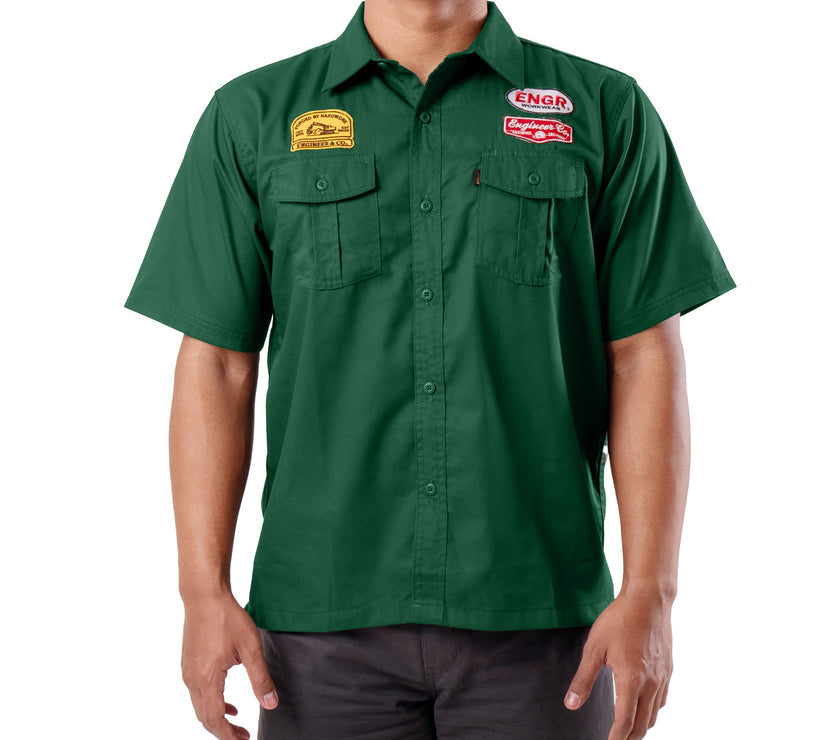 Struct Workshirt Kemeja Lapangan Lengan Pendek Reguler Fit