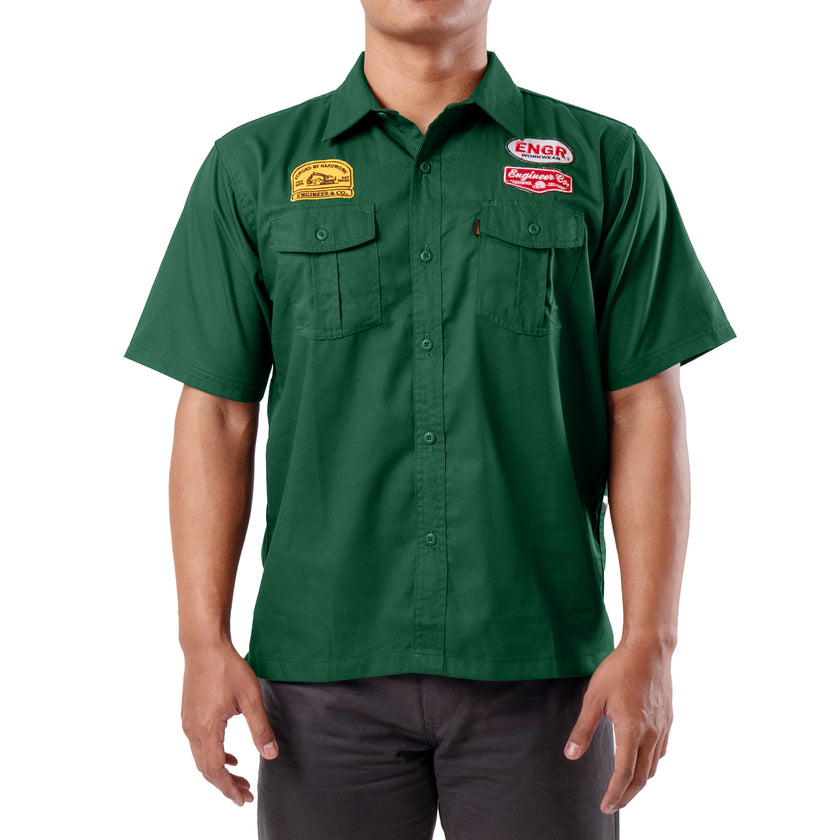 Struct Workshirt Kemeja Lapangan Lengan Pendek Reguler Fit