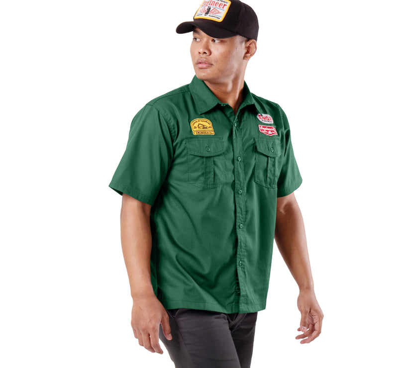 Struct Workshirt Kemeja Lapangan Lengan Pendek Reguler Fit