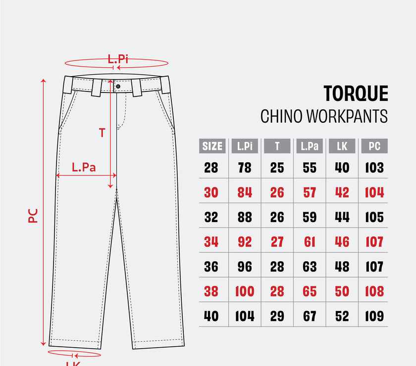 TORQUE CHARCOAL - Workpants Cargo