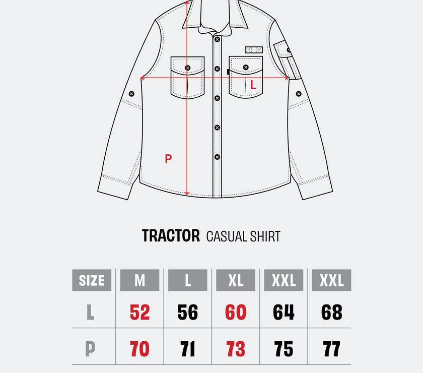 TRACTOR BROWN - Casual Canvas Workshirt Flash Sale
