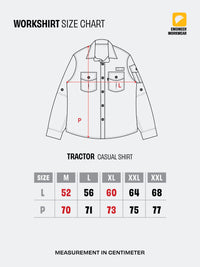 TRACTOR BROWN - Casual Canvas Workshirt Flash Sale
