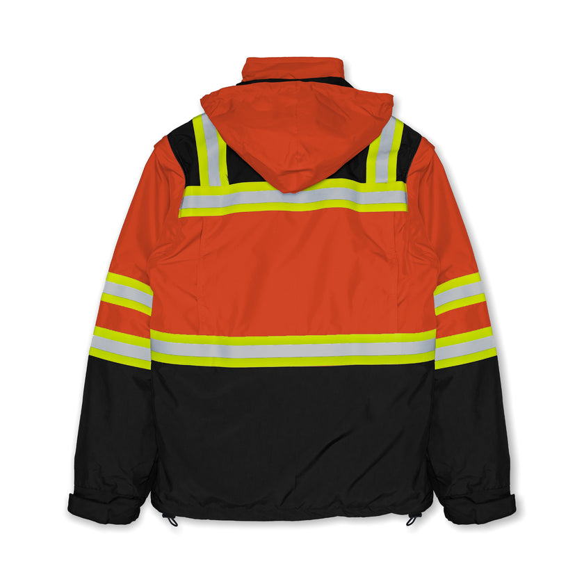 WEBBER ORANGE - Safety Workjacket Hi-Vis Series