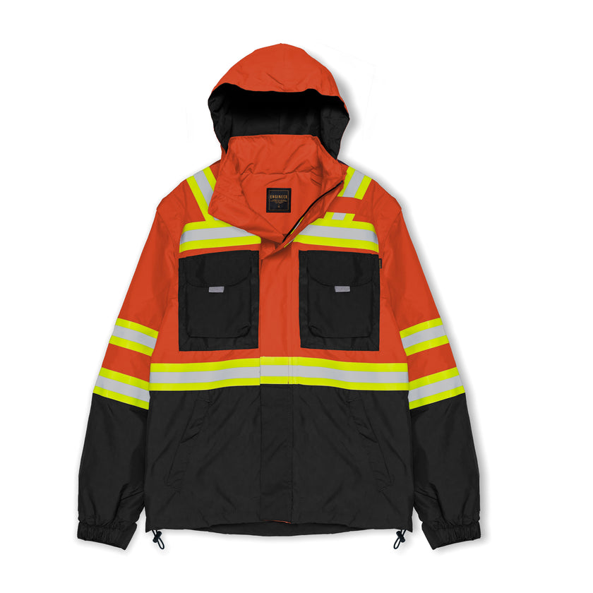 WEBBER ORANGE - Safety Workjacket Hi-Vis Series
