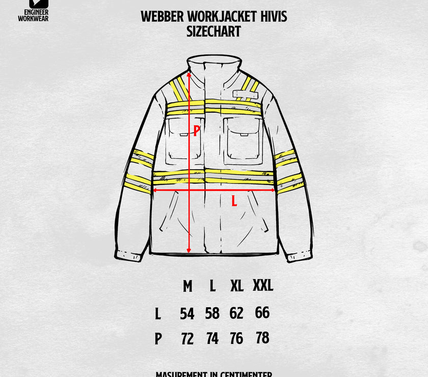 WEBBER GREEN - Safety Workjacket Hi-Vis Series