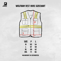 WOLFRAM - Rompi Kerja Safety Reflektor