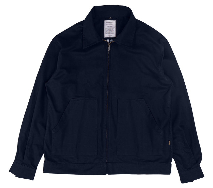 Mechanical Workjacket Navy - Jaket Lapangan Casual Boxy