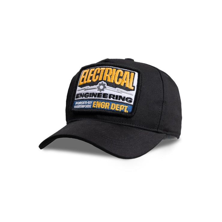 Engineer Workwear - Mosfet Engr Dept Series Black Electrical Cap