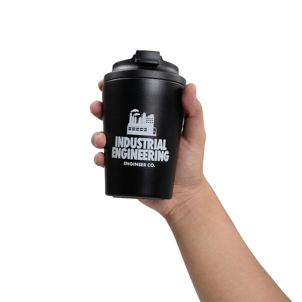 Engineer Workwear - Brick Engr Dept Series Black Industrial Tumbler