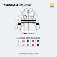 Engineer Workwear - Strain Olive Reflector Jacket/ Jacket Water Repellent Rain Defender